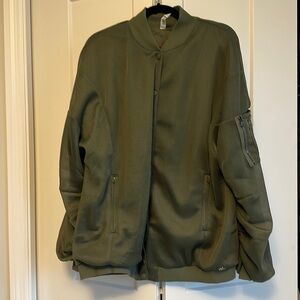 Alo Yoga Green Jacket, Size Medium
